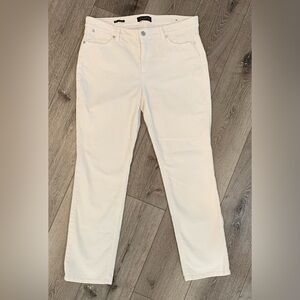 Talbots Cream Five-Pocket Corduroy Pants